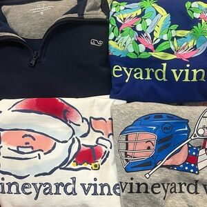 Vineyard Vines Kids Tees - Navy, White, Gray, Blue